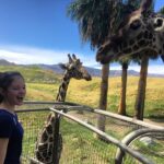 Mackenzie Foy Instagram - I think giraffes are the most beautiful animals in the world 😌 @thelivingdesert