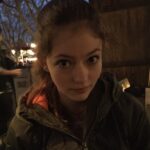 Mackenzie Foy Instagram - 😋 being weird while eating tofu!!!
