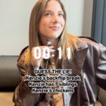 Mackenzie Ziegler Instagram - I cannot believe a single one of these is true 🤣 @kenzie plays two truths and a lie and proves that she really is that girl #kenzie #kenzieziegler #mtvmusic