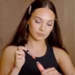 Maddie Ziegler Instagram - my go to blush shade for summer 🍊@armanibeauty cheek tint in rosy peach  #armanibeautypartner