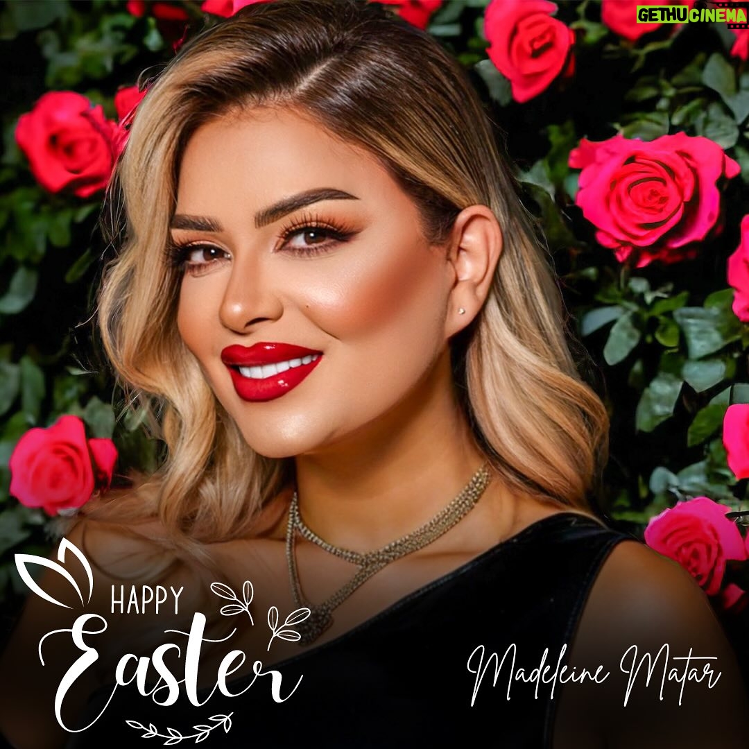 Madeleine Matar - 3 Likes - Happy Easter! Sending warm wishes for a joyful day filled with love and happiness. - Madeleine Matar 🐰🌸
#EasterJoy #SpringCelebration #MadeleineMatar
#مادلين_مطر #عيد_الفصح #Easter