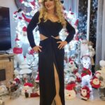 Madeleine Matar Instagram - Twinkle lights, cozy nights, and the joy of sharing Christmas with my two best furriends. 🐾🎅 Unleashing the holiday magic with my dynamic doggy duo. #FestivePups #ChristmasCuddles #MadeleineMatar #مادلين_مطر