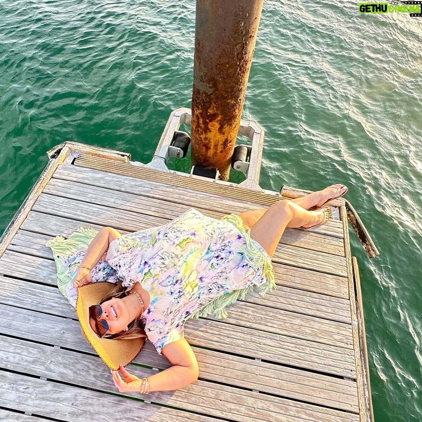 Madeleine Matar Instagram - As the sun sets on another perfect day, I’m soaking in every moment of this summer bliss 🌅✨ #MadeleineMatar #مادلين_مطر