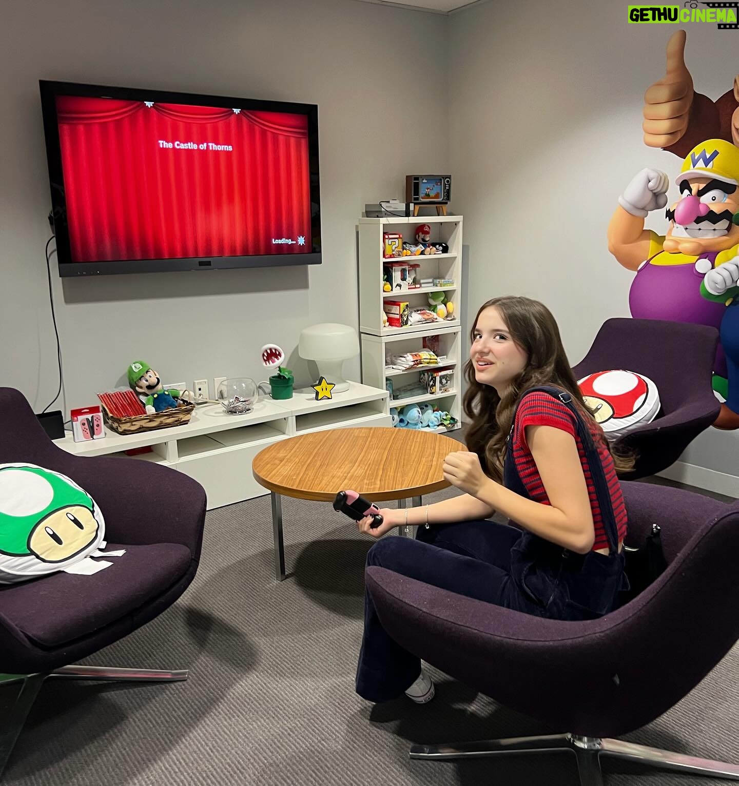 Madeleine McGraw Instagram - Thank you @nintendoamerica for giving me a chance to play #PrincessPeachShowtime 💖 There are so many fun stages to play in; from Ninja Peach to Sword fighter Peach, the list goes on! Can’t wait to explore more of Peach’s transformations! Princess Peach: Showtime! launches March 22, 2024 #FreeAccess #PrincessPeachShowtime
