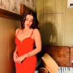 Madhuurima Instagram - I wear red and then wonder why the attention 😍