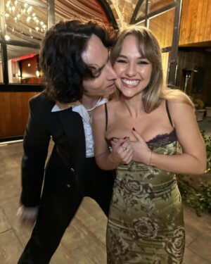 Madison Iseman Instagram - The only way to end 2023 celebrating our best friends ✨🤍 my heart is so so so so so happy , wishing you all the greatest 2024