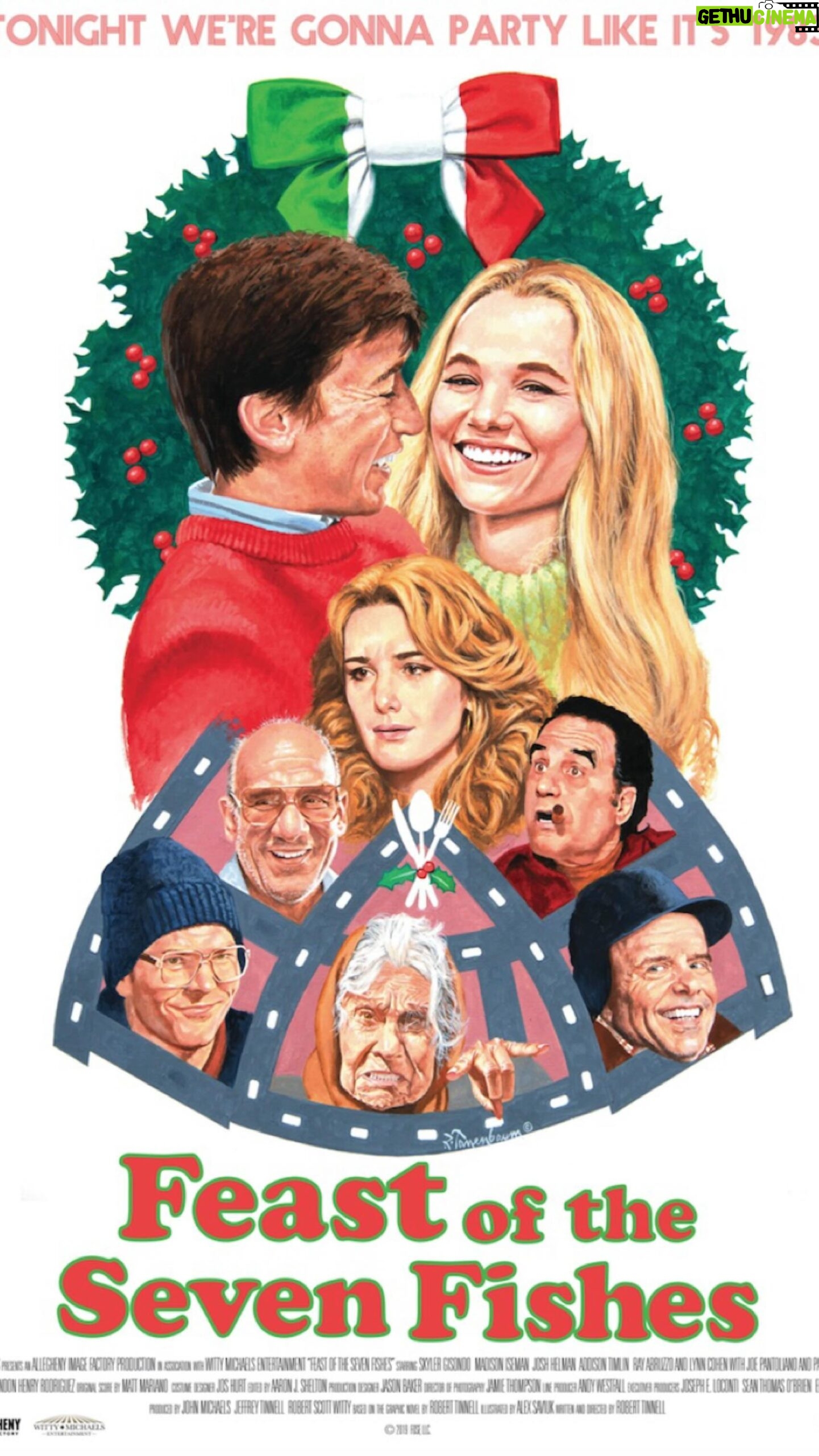 Madison Iseman Instagram - Happy thanksgiving friends!!!!! ๐๐ one of my fave holiday movies just dropped on Netflix if youโre looking for a cutie holiday film โจ @feastofthesevenfishesmovie also I miss you @jessdarrow_