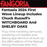 Madison Iseman Instagram - See you this summer @fantasiafestival ✨👁️👹🤪