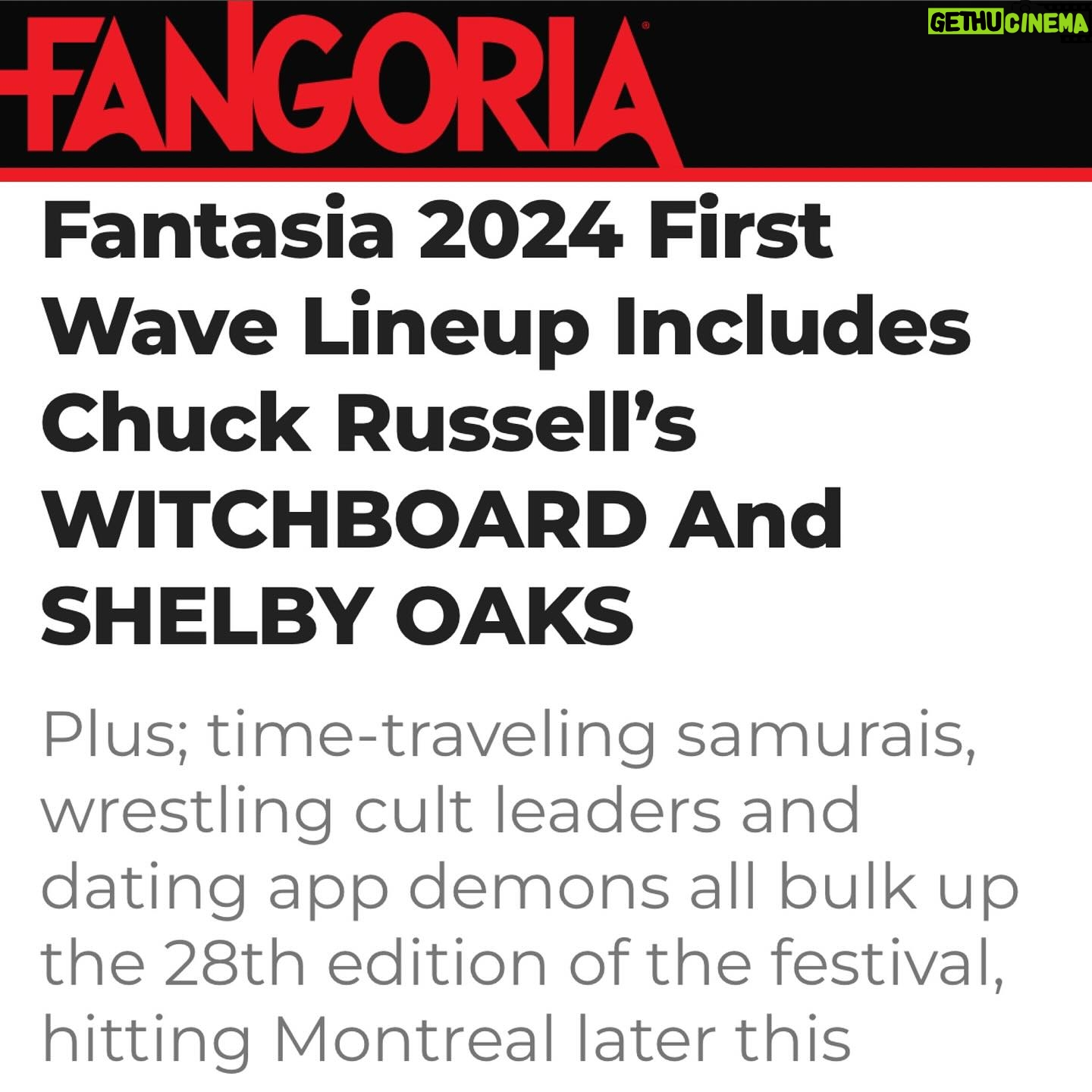 Madison Iseman Instagram - See you this summer @fantasiafestival ✨👁️👹🤪