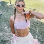 Madison Lewis Instagram - coachella 1 🕊️🎀🤍🌸 #justrememberyourebeautiful
