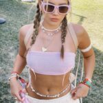 Madison Lewis Instagram - coachella 1 🕊️🎀🤍🌸 #justrememberyourebeautiful