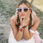 Madison Lewis Instagram - coachella 1 🕊️🎀🤍🌸 #justrememberyourebeautiful