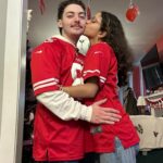 Madison Reyes Instagram – Game Day lovelies!!! @mr.reyes718 Shaun supports us this superbowl! Couples that have different teams but root for each others if they have a game >