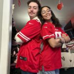 Madison Reyes Instagram – Game Day lovelies!!! @mr.reyes718 Shaun supports us this superbowl! Couples that have different teams but root for each others if they have a game >