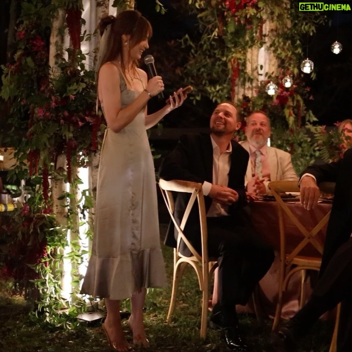 Madisson Hausburg Instagram - The best maid of honor speech ever by my hilarious and beautiful sister, Paige 🤎 @web_paige Captured by the amazing @onlywavetv. Beautiful backdrop by @tailoredtwig and @oroeventco at @misionlagoestate. Hair by @cheyanne_hair. Dress by @showmeyourmumu.