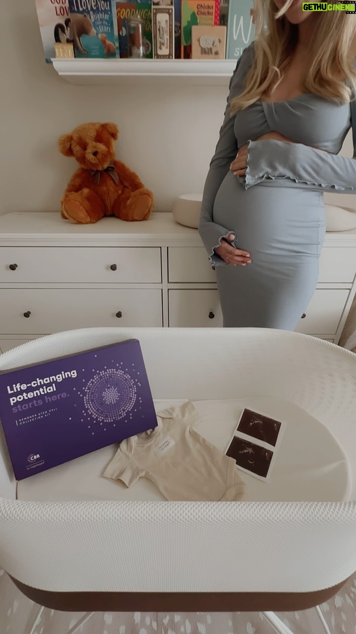 Madisson Hausburg Instagram - Those who know our story know how important it is for us to take every precaution possible with our baby girl. That’s why it is a no brainer choosing to store our daughter’s cord blood and cord tissue with @cordbloodregistry. Cord blood is the leftover blood in the cord after birth and cord tissue is the cord itself. We feel this is an important investment in potentially protecting our daughter and our family’s future health because the research is always progressing. We want to have this resource available to our family if we ever need these cells down the road. CBR provides us with the peace of mind knowing we’re taking advantage of this once-in-a-lifetime opportunity, preserving these powerful newborn stem cells. 🤍 Head to cordblood.com and use my promo code MH50 for 50% off their first year bundle, which includes the kit, shipping, processing, and first year of storage. #ad #cordbloodregistry #newbornstemcells #cordblood #cordbloodbanking #bankonCBR