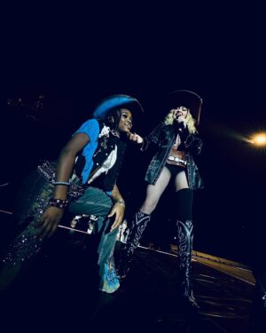 Madonna Instagram - On the day before our 80th show of the Celebration Tour I need to acknowledge my incredibly talented children who carried me through this Journey each of them bringing their own unique talent to the stage 
Rehearsals began over a year ago with almost a 2 month break waiting for me recover from a near death experience. They never stopped practicing… they never stopped cheering me on and supporting me. 
There enthusiasm  kept me Going!!! 
They  were also going to school and rehearsing every night. !! .  am so very proud of all of them. 

I think what my children learned the most this year of rehearsing and performing is that if you want  to follow your dreams, you have to work hard for them.  And if all of them choose something different later in life, they will never forget this year of blood, sweat, and tears. Nor will I. ♥️
It’s a CELEBRATION! ♥️💥🇲🇼🕺🏾🇲🇼🎶🇲🇼🎸🇲🇼💃🏾🇲🇼🎤🎉
@wmag 
@senzacacona 
@chifundo_james 
#estere
#stella