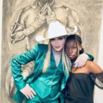 Madonna Instagram - So happy to have the night off to enjoy my son Rocco’s’s latest collection of paintings called “Pack A Punch” inspired by Muay Thai fighters. So Proud ! ♥️♥️♥️. @miamidesigndistrict