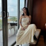 Madonna Sebastian Instagram – @labelmdesigners 
@merin__georg 
With @michelle__sebastian 

@grandhyattkochi 

#leisure #indoor #photoshoot #photography