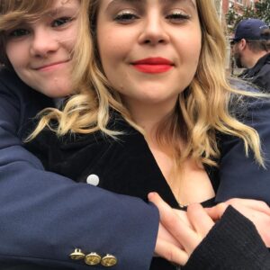 Mae Whitman Instagram - warning extremely emotional post up ahead 

in true annie marks fashion I am posting this a day late 🥴 💅 

isaiah- not only are you a libra my new favorite sign (reclaim your time taurus!!) there are actually no words to describe how incredibly proud of and amazed by you I am and have been since day one of our friendship. From the first time I grabbed your tiny little baby face to current day when you tackle me with the strength of 10 football players and carry me around in your arms as if I were the tiny baby LOL ohhh how the tables have turned 😭 For real though my babydude; You’re one of the best actors I’ve ever worked with and it was a joy to be able to go to work with you every day and not only create and elevate our characters and storylines but also goof off on Annie’s bed spilling literally every single drop of blazing hot tea and having deep theoretical conversations about stuff that you knew everything about and I pretended to understand because you’re so much smarter than me or doing our special tarot readings…you make me a better person just for knowing you and you make the world better just by being in it. Your heart is pure gold and the world lucky to have you and I’m honestly just excited to be ur bff and make movies with you starring in them forever and ever and then grow old together… okay well I’ll grow old and you can cart my ass around aright?! I love you and you’ll always be my baby happy 17th you forkin’ stunner 
Oh and yes slide five those ARE my old “breast enhancing”chicken cutlets thank you for asking :) 
#hollywood
#moviemagic
#champagnecups

and  #iatsesolidarity obv :)

Dump pt one til I run out