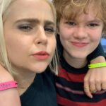 Mae Whitman Instagram - warning extremely emotional post up ahead in true annie marks fashion I am posting this a day late 🥴 💅 isaiah- not only are you a libra my new favorite sign (reclaim your time taurus!!) there are actually no words to describe how incredibly proud of and amazed by you I am and have been since day one of our friendship. From the first time I grabbed your tiny little baby face to current day when you tackle me with the strength of 10 football players and carry me around in your arms as if I were the tiny baby LOL ohhh how the tables have turned 😭 For real though my babydude; You’re one of the best actors I’ve ever worked with and it was a joy to be able to go to work with you every day and not only create and elevate our characters and storylines but also goof off on Annie’s bed spilling literally every single drop of blazing hot tea and having deep theoretical conversations about stuff that you knew everything about and I pretended to understand because you’re so much smarter than me or doing our special tarot readings…you make me a better person just for knowing you and you make the world better just by being in it. Your heart is pure gold and the world lucky to have you and I’m honestly just excited to be ur bff and make movies with you starring in them forever and ever and then grow old together… okay well I’ll grow old and you can cart my ass around aright?! I love you and you’ll always be my baby happy 17th you forkin’ stunner Oh and yes slide five those ARE my old “breast enhancing”chicken cutlets thank you for asking :) #hollywood #moviemagic #champagnecups and #iatsesolidarity obv :) Dump pt one til I run out