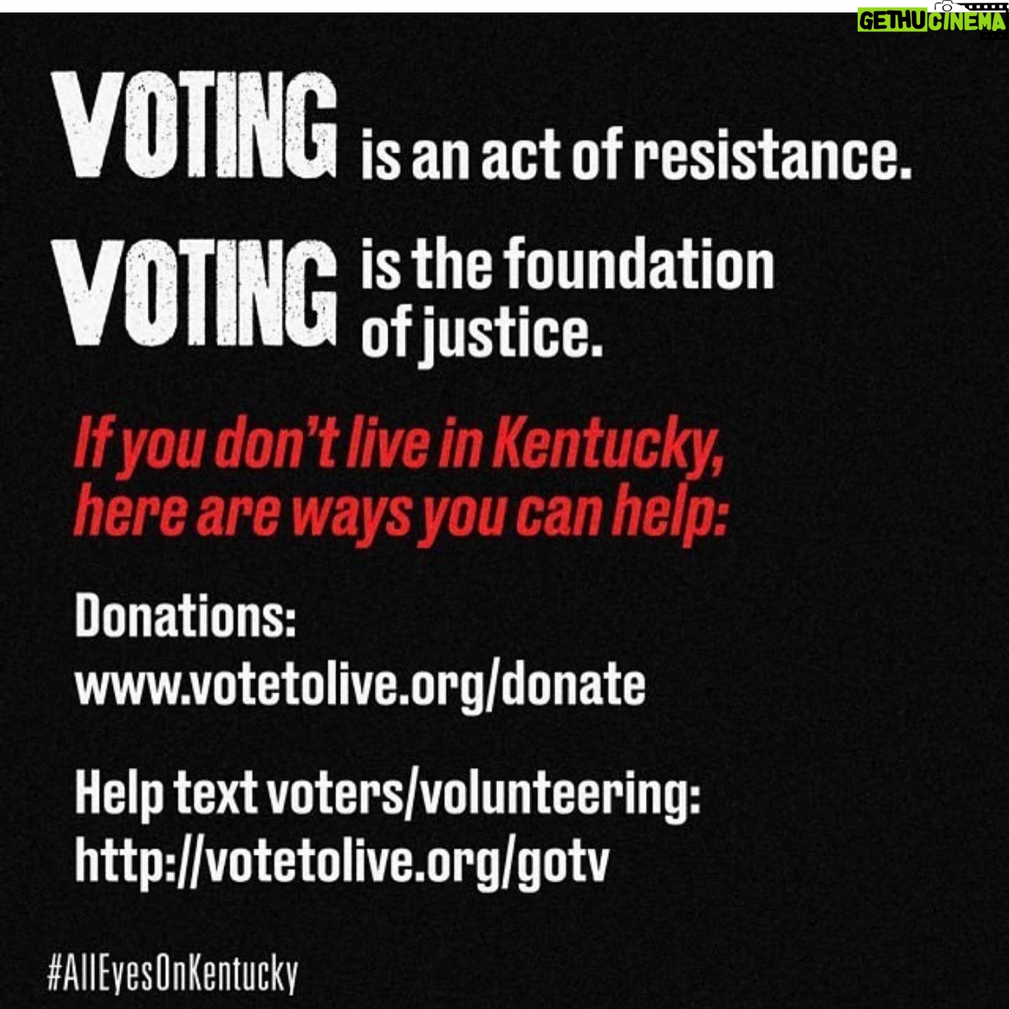 Mae Whitman Instagram - Repost from @issarae • There’s been lots of talk about combatting systemic racism... Voter suppression is a tool of the system against us. This system is the reason why there’s been no justice for #BreonnaTaylor, who was murdered in Louisville. There is a primary election coming up in Kentucky TOMORROW to get rid of one of the biggest enemies of our justice: Senator Mitch McConnell. Jefferson County has ONE polling place for 600,000 people. We have the chance to elect a senator, Charles Booker (@booker4ky), whose work politically and on the ground, is in alignment with the change we want to see. Don’t let the attempts to suppress our voices succeed. If you’re not in Kentucky, but want to stop voter suppression, you can donate @ votetolive.org. #AllEyesOnKentucky