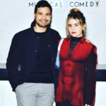 Mae Whitman Instagram – Oh man we had the time of our lives at the @uphereonhulu FYC screening and got to hang with lots of the amazing people who made the show like literally find someone who looks at you the way I look at the crew when I see them in the audience at the q and a :,) I love this show so much and every single person who worked on it 🌹🌹🌹also peep my chic look thank you 
Stylist @deborahfergusonstylist
Hair @anthonycampbellhair 
Make up @gpcbeauty 
Knit dress @anteprima
Jacket: vintage @jeanpaulgaultier @paumelosangeles
Boots @larroude
Bag @prada