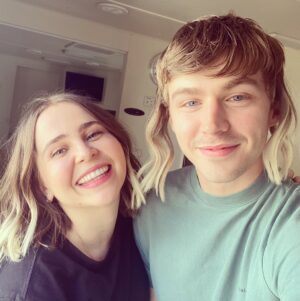 Mae Whitman Instagram - hard to tell where one ends and the other begins