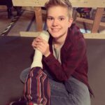 Mae Whitman Instagram - he spoils me 👡