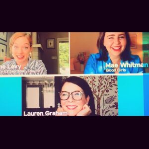 Mae Whitman Instagram - uh oh... it’s my best friends birthday!!! happy birthday Lauren Graham thanks for saving my life on a literal daily basis