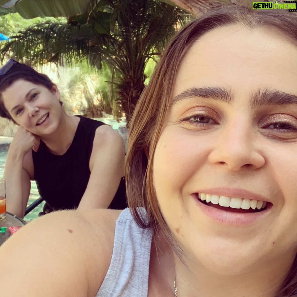 Mae Whitman Instagram - uh oh... it’s my best friends birthday!!! happy birthday Lauren Graham thanks for saving my life on a literal daily basis