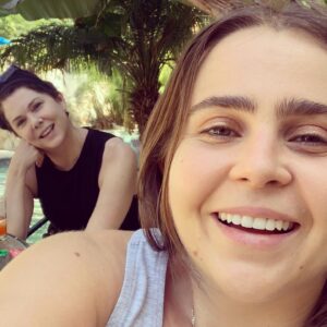 Mae Whitman Instagram - uh oh... it’s my best friends birthday!!! happy birthday Lauren Graham thanks for saving my life on a literal daily basis