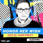 Mae Whitman Instagram - Was so honored to be even a tiny part of this event honoring my hero since I was tiny- the one the only RBG. We must protect RBG's legacy by fighting to #HonorHerWish: No confirmation until inauguration. Join me & some very exciting speakers on Oct 12 for an exclusive event in tribute to RBG's life and legacy. RSVP - theres still time!!!! >> https://bit.ly/3lsrDQx