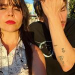 Mae Whitman Instagram - two straight(edges) walk into a wine bar