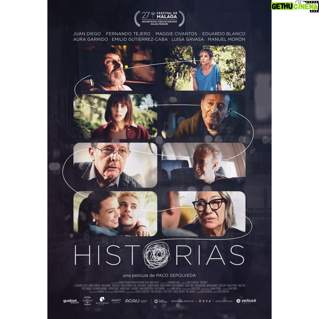 Maggie Civantos Instagram - Cartel oficial de Historias, que llegará a los de cines de España el próximo 24 de Mayo, con la distribución de @vertice360_spain Once historias nos reflejan que todos somos más parecidos de lo que pensamos. No importa de dónde vengamos, quiénes seamos o dónde hayamos nacido, todos sentimos amor, miedo, felicidad, esperanza… y esos sentimientos nos unen. La segunda película dirigida por Paco Sepúlveda, está producida por Guainot, @mothersuperiorfilms , @avant.events y @bastardas_films como productora asociada.