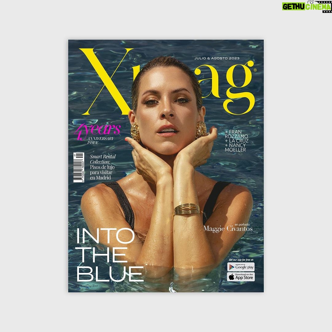Maggie Civantos Instagram - Sumérgete en lo más profundo del agua 💦 en esta nueva edición aniversario de nuestra revista. #4Años de #RevistaXMAG y festejamos junto a la maravillosa @maggiecivantos. Disponible a partir del 4 de agosto. ☀️ Ph by @laurachapmanc MUAH @bysantibermudez para @diorbeauty Styling @hernanripiert @raka_stylist Produced by @10agency.es Localización @smartrentalcollection #summer #summerstyle #water #covermagazine #magazine #maggiecivantos # Madrid, Spain
