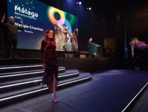 Maggie Civantos Instagram - My photocall on the way… Pues estuvo muy bien la noche a pesar de la carrera que me tuve q dar para llegar a la cena y representar a mi tierra en #fitur2023. Conocí a artistas a los que admiro mucho, pude hablar de @alboradaespaciocreativo , Malaga, Coin, y sobre todo sentí mucho orgullo de ser andaluza! Mucho!❤️ @andaluciajunta 🙏🏻 After my day shooting I had to run to be on time to #fitur2023, but it was worth it, I met amazing artists, I was able to present my project @alboradaespaciocreativo and mainly I was so proud of being from Andalucia. #thanks 💋 @givenchybeauty @rebecatfigueroa 🎶 @guess @ehmoda Madrid, Spain