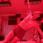 Maggie Q Instagram – Gotta give it to @jens_hot_buddhi for elevating our pilates session with infrared and red lights to create a harder, hotter, and healthier full body workout, and way sweatier 🥵. Swipe to the end where Assistant Trainer Arthur gives mid-workout kisses! He might be the reason I do it. 😍