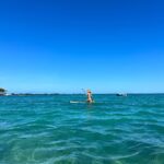 Maggie Q Instagram – Paddle boarding and kayaking are great exercise. But honestly, I just love being out on the water, with marine life all around me! 

What’s your favorite water sport?🌊