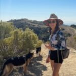 Maggie Q Instagram - Get out on a hike with your dogs! 🐾 Prioritizing wild, nature time with your dogs can improve their life (and yours!). It comes down to thinking about what’s natural. How can we give them as much of that wild experience as we can. Never forget that what is good for you is good for them, and vice versa. We are here to contribute positively to each others lives! Always remember that a one sided relationship is NOT fun. Think about them and their needs, and you will have a loyal friend for life. Or 3, like me 😂