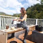 Maggie Q Instagram - There are few better feelings than growing your own food! I started these herbs from certified organic seeds from Spade to Fork, and before I knew it, it was time to repot my little seedlings into bigger pots! It’s just sun, dirt, water, and me bringing these babies to life, and I can’t wait to use these herbs when they’re ready!