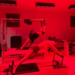 Maggie Q Instagram – Gotta give it to @jens_hot_buddhi for elevating our pilates session with infrared and red lights to create a harder, hotter, and healthier full body workout, and way sweatier 🥵. Swipe to the end where Assistant Trainer Arthur gives mid-workout kisses! He might be the reason I do it. 😍
