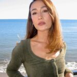 Maggie Q Instagram - Malibu 🐬🦭🌞🌈