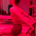 Maggie Q Instagram – Gotta give it to @jens_hot_buddhi for elevating our pilates session with infrared and red lights to create a harder, hotter, and healthier full body workout, and way sweatier 🥵. Swipe to the end where Assistant Trainer Arthur gives mid-workout kisses! He might be the reason I do it. 😍