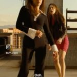 Maggie Q Instagram – Nothing, just me beating up my friends on #TheFamilyPlan. Sometimes it’s too much fun to be the bad guy. Thanks partner in crime! Love you!  @michellemonaghan So happy that so many have had a chance to watch @applefilms