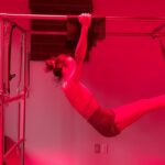 Maggie Q Instagram – Gotta give it to @jens_hot_buddhi for elevating our pilates session with infrared and red lights to create a harder, hotter, and healthier full body workout, and way sweatier 🥵. Swipe to the end where Assistant Trainer Arthur gives mid-workout kisses! He might be the reason I do it. 😍