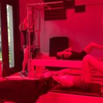 Maggie Q Instagram – Gotta give it to @jens_hot_buddhi for elevating our pilates session with infrared and red lights to create a harder, hotter, and healthier full body workout, and way sweatier 🥵. Swipe to the end where Assistant Trainer Arthur gives mid-workout kisses! He might be the reason I do it. 😍