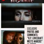 Magui Bravi Instagram - “H.P. LOVECRAFT MEETS NARCOS” Via @ruemorguemag 👹 ☠️🙌 me vuelvo laaaca ! 2024 …… @matias_rispau @nicloreti @capellinico ☠️ @alejandrofioreok @matiasdesiderio.oficial @germanbaudino @yachtsandcinema @inespalomboo @emilimazeroficial #FromWithin #maguibravi