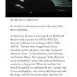 Magui Bravi Instagram - “H.P. LOVECRAFT MEETS NARCOS” Via @ruemorguemag 👹 ☠️🙌 me vuelvo laaaca ! 2024 …… @matias_rispau @nicloreti @capellinico ☠️ @alejandrofioreok @matiasdesiderio.oficial @germanbaudino @yachtsandcinema @inespalomboo @emilimazeroficial #FromWithin #maguibravi