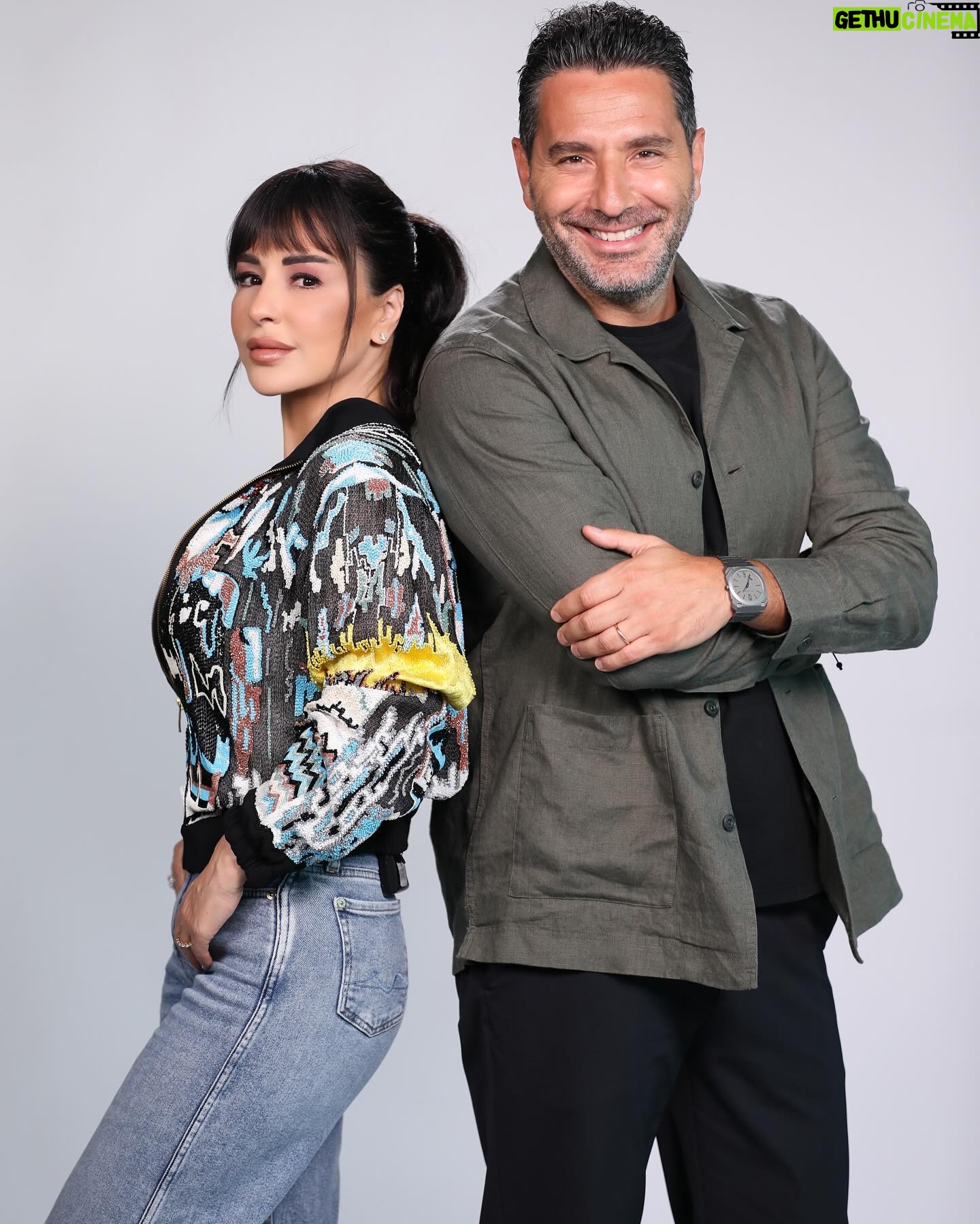 Maguy Bou Ghosn Instagram - Tonight a great episode with my friend @wissambreidy on @dubaitv in @carpoolkaraokear 💥 Don’t miss it guys! ♥️ الليلة حلقة ممتعة من #كاربول_كاريوكي على شاشة #دبي 10:30 PM Dubai time 9:30 PM Beirut & KSA time Wearing @bazaza Styled by @styledbyibra Make up @ranim.alturki Hair @john.dimirje #MaguyBouGhosn | #ماغي_بو_غصن